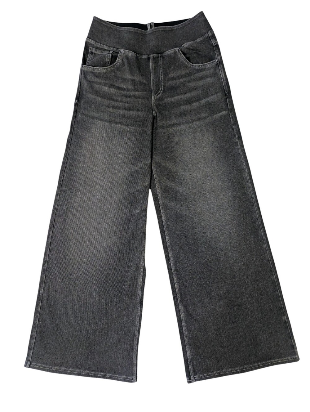 HALARA Flex High Waisted Wide-Leg Stretchy Pants with Elastic Waist
